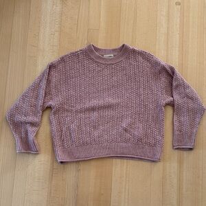 Cozy Pink Knit in Sweater